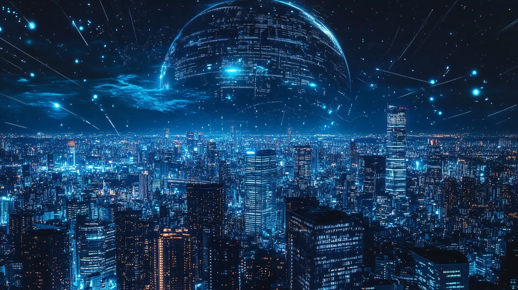 科技城市科技背景