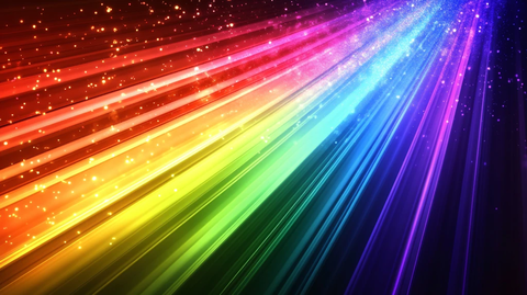 炫彩渐变幕布背景