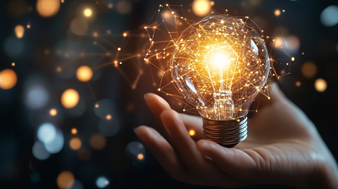 灯泡创意场景图