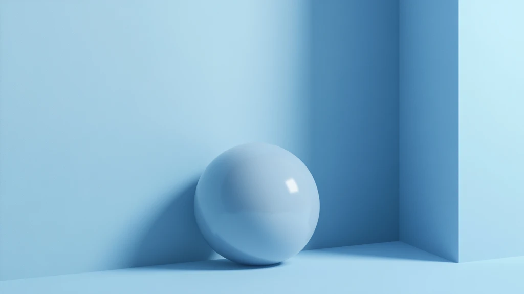 淡蓝色浅蓝色酷炫圆球