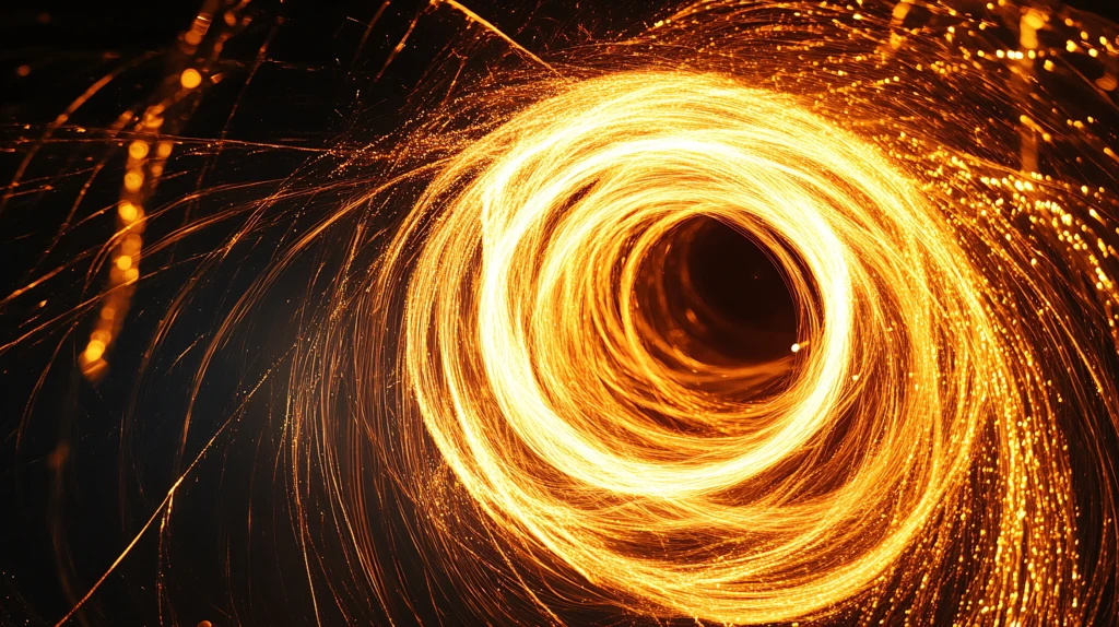 光纤螺旋粒子背景