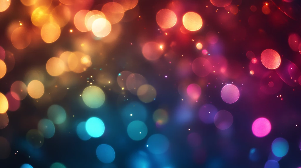 绚丽光晕光斑唯美背景