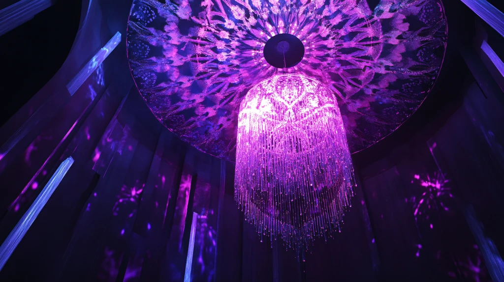 幻彩纱婚礼吊顶