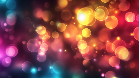 绚丽光晕光斑唯美背景