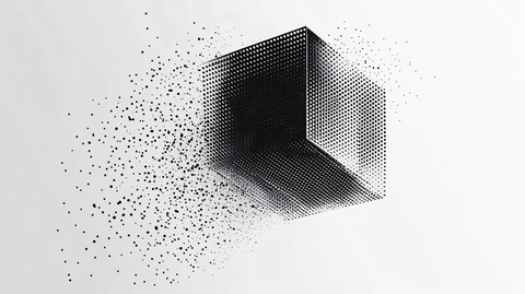 未来几何光影模板