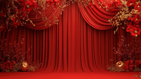 结婚幕布结婚背景