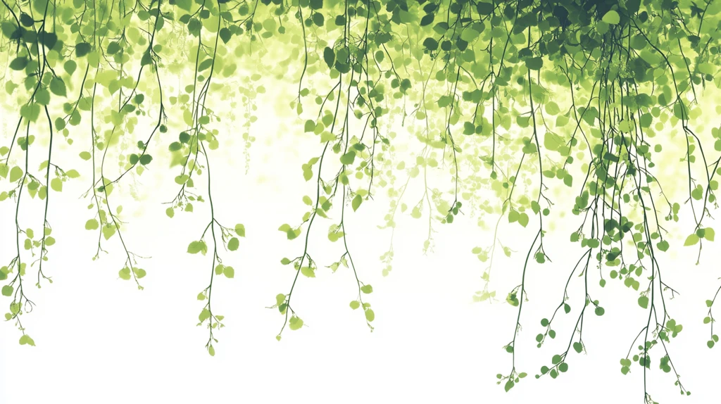 藤蔓枝叶自由生长