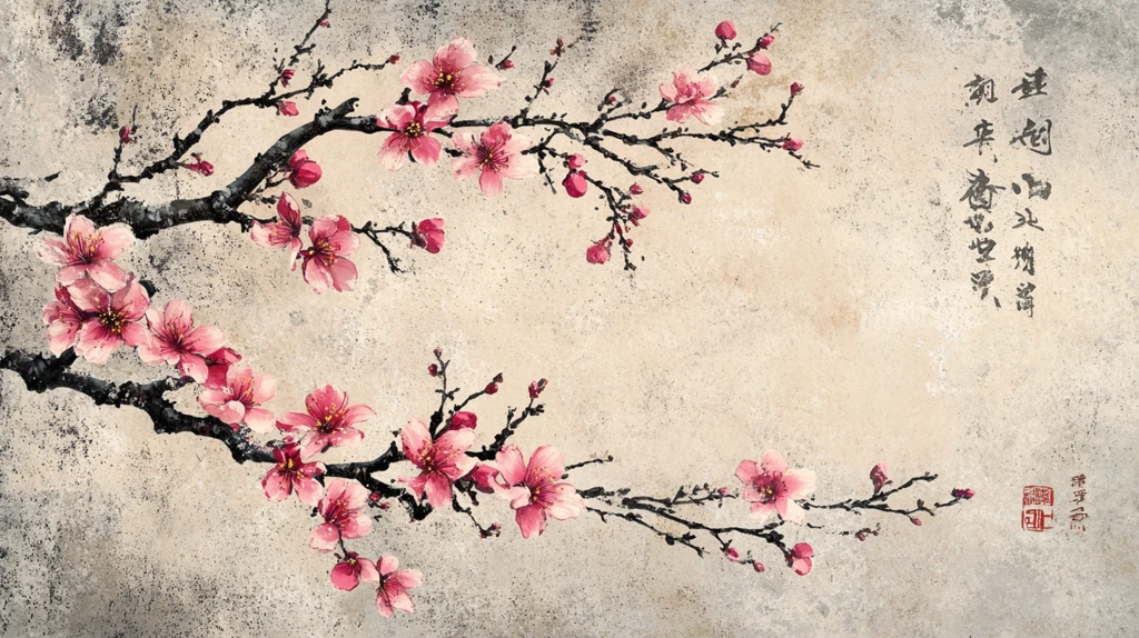 梅花意境画