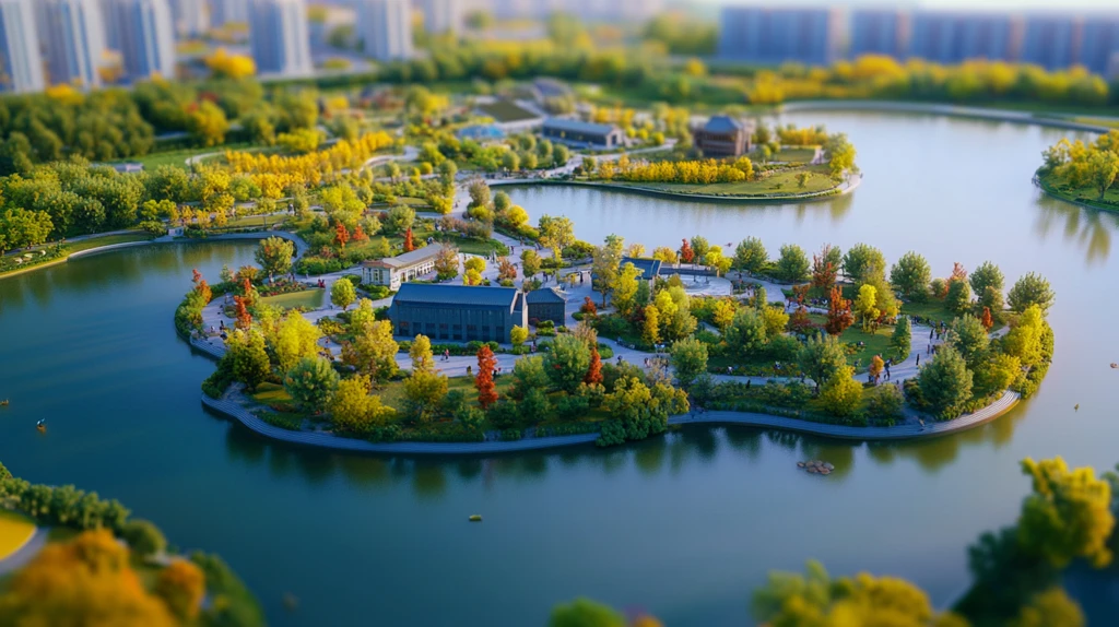 魅力雄安市悬浮岛设计