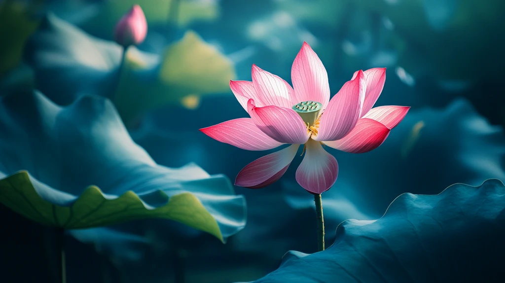 荷花高清电脑桌面壁纸