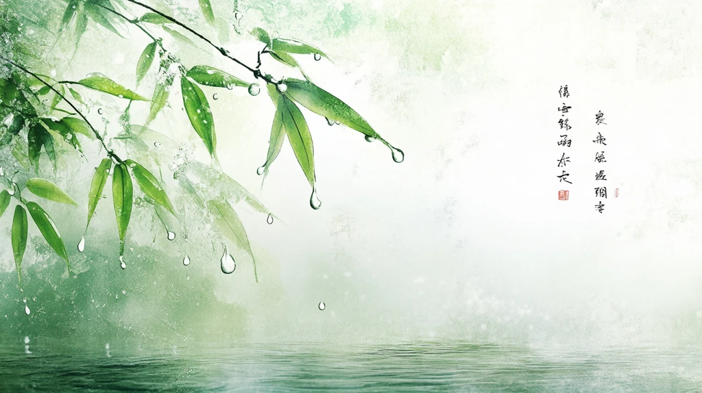 春夜喜雨诗意