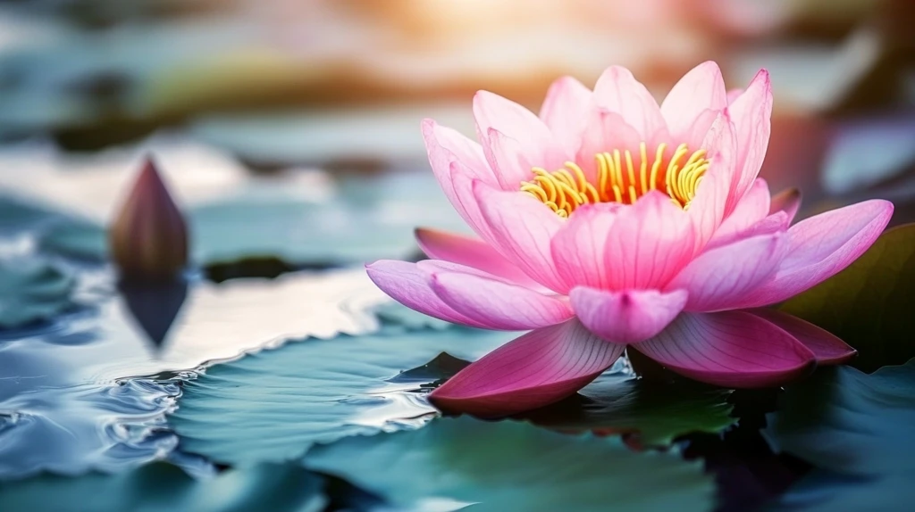 荷花高清电脑桌面壁纸