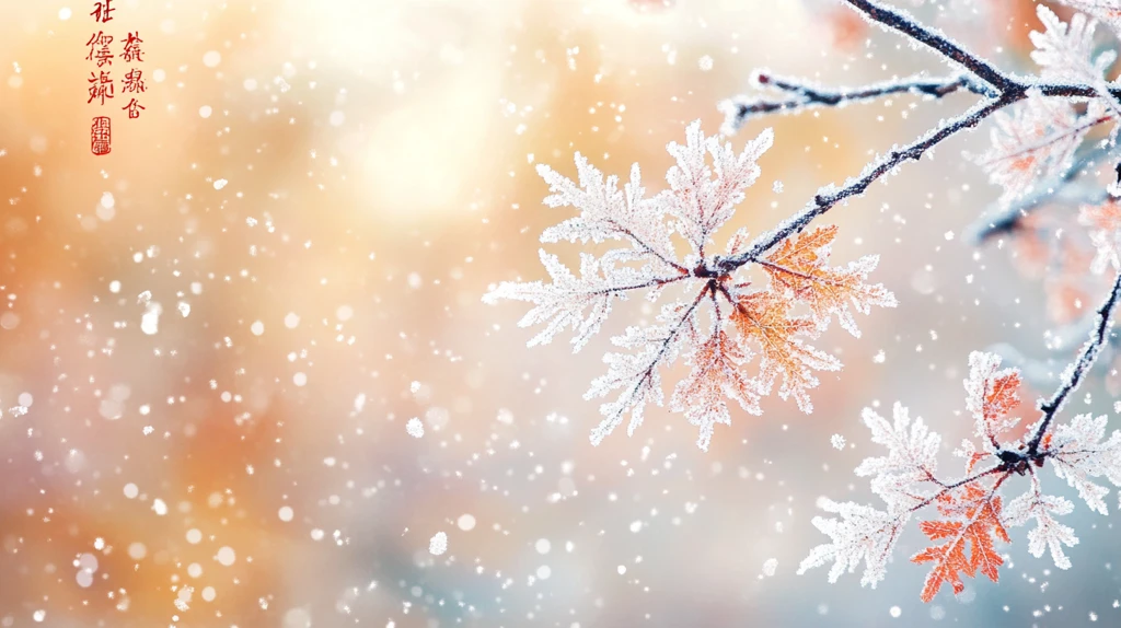 霜降海报壁纸