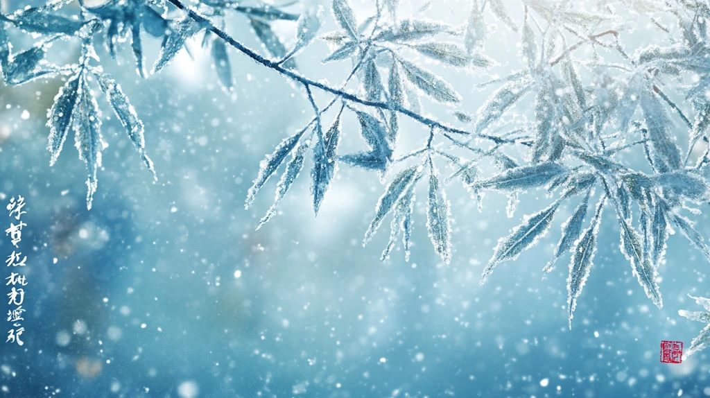 霜降海报壁纸