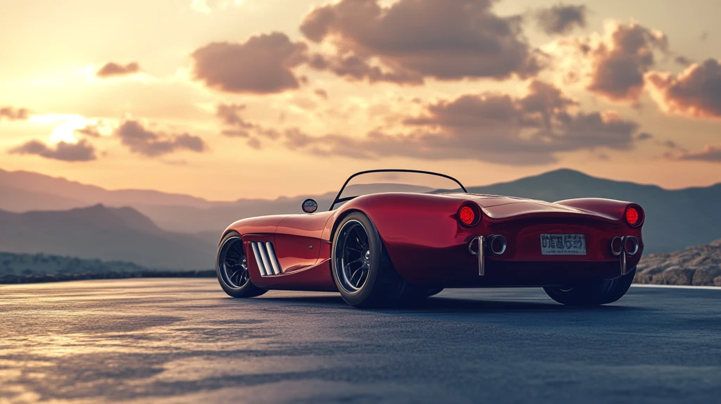 法拉利泰斯塔罗萨跑车