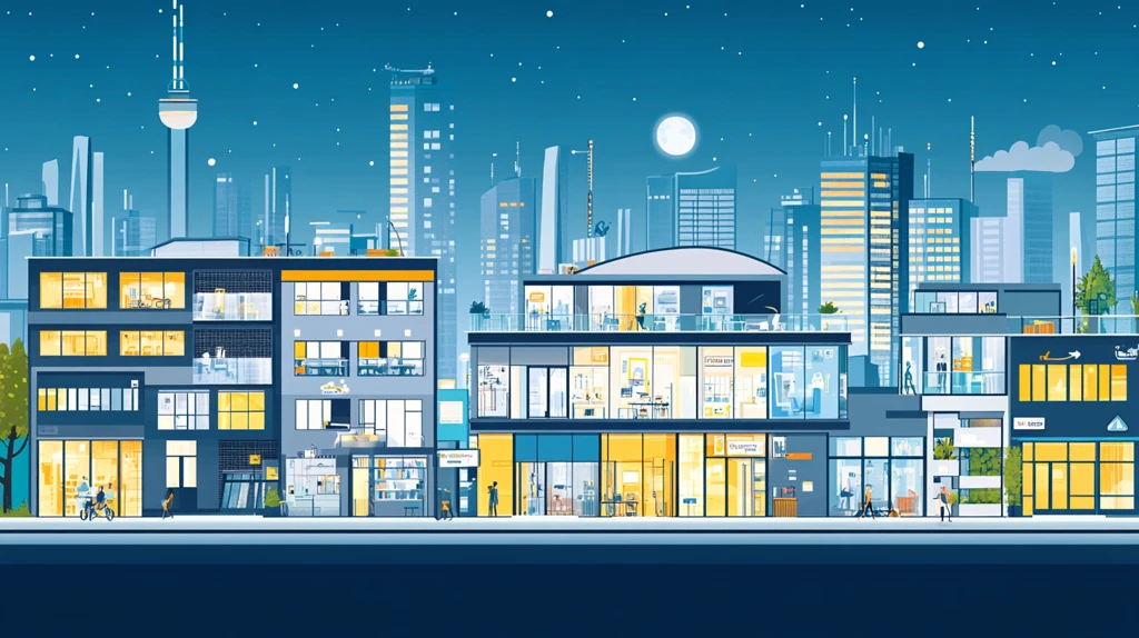 城市豪宅概念城市