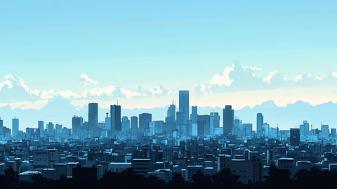 洛杉矶城市鼠绘