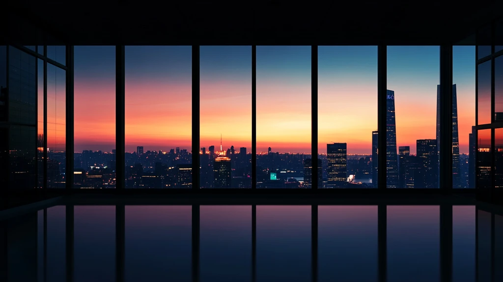 写字楼窗外风景