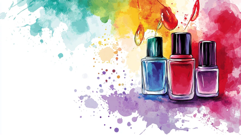 指甲油海报
