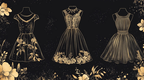 连衣裙插画