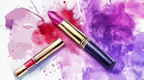 口红插画