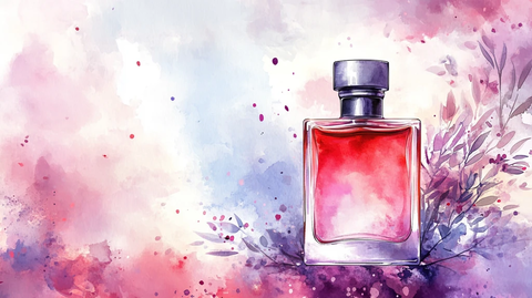 香水插画