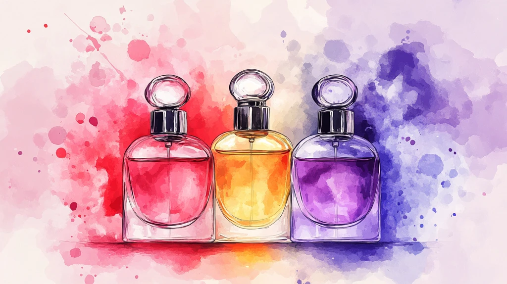 香水插画