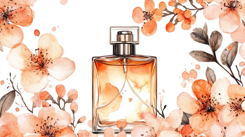 香水包装插画
