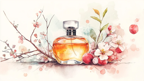 香水插画