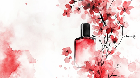 香水包装插画