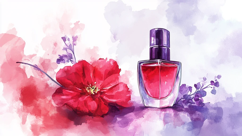 香水插画