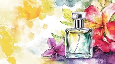 香水包装插画