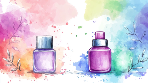 香水插画