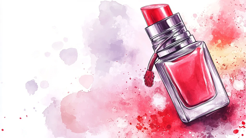香水插画