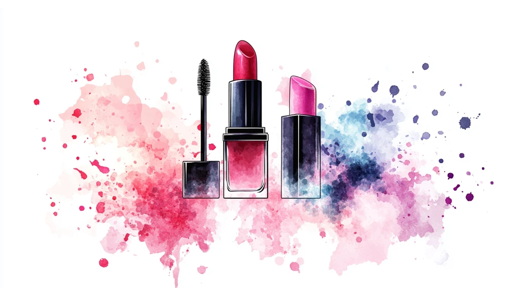 口红海报口红背景