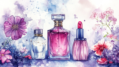 香水包装插画