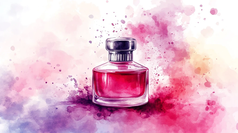 香水插画