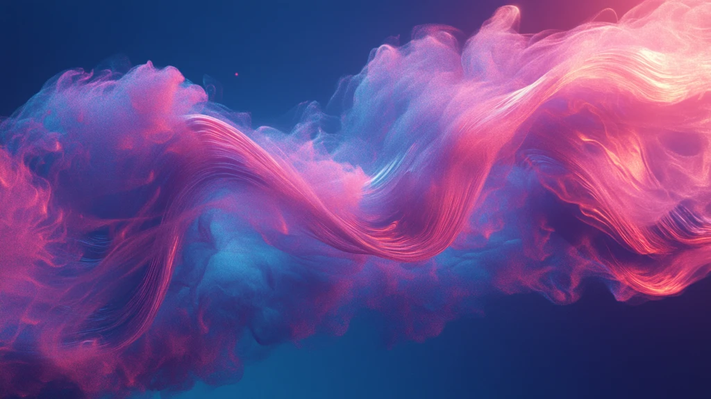 烟雾彩色动感线条