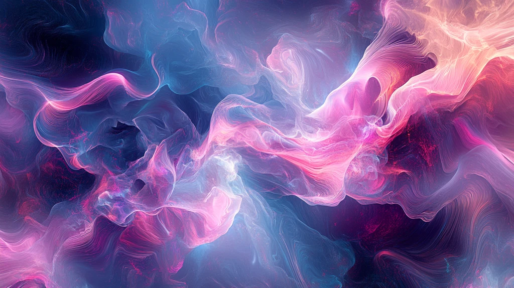 幻彩流体抽象线条背景