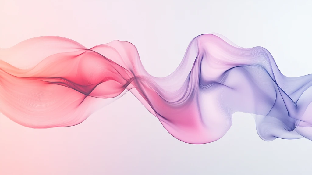 曲线线条丝带飘带流体