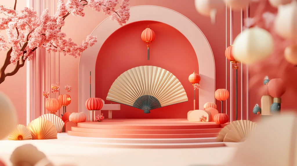 元宵节氛围包装