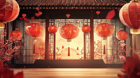 新中式婚礼场景