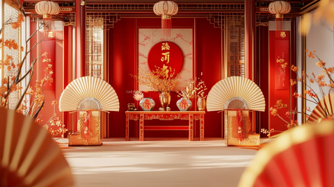 喜堂场景