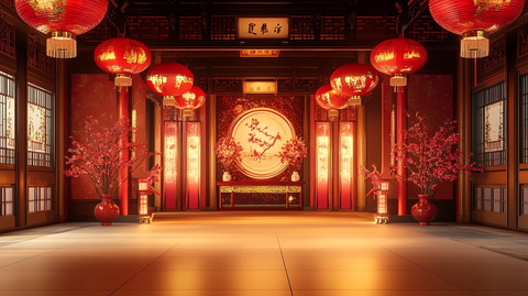 喜堂场景