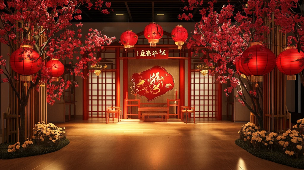 春节展屋设计
