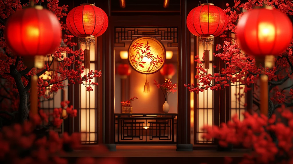 古代中状元报喜场景