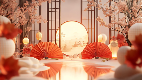 中式场景布置