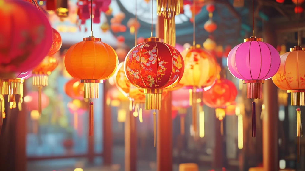 彩色的灯笼