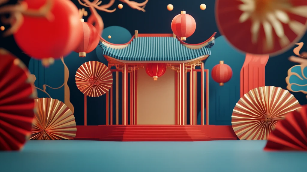 元宵节氛围包装