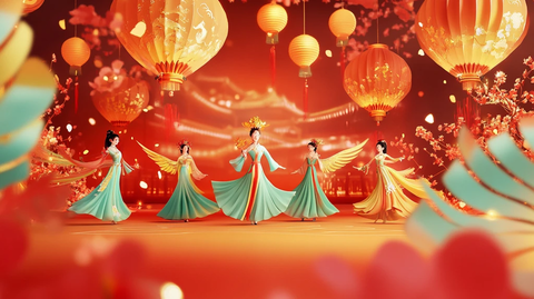 元宵节舞美